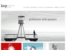 Tablet Screenshot of kwp.com
